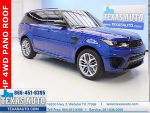  Land Rover Range Rover Sport 5.0L Supercharged SVR in