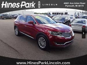  Lincoln MKX Select For Sale In Plymouth | Cars.com