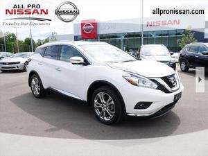  Nissan Murano Platinum For Sale In Dearborn | Cars.com