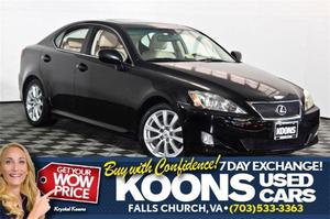  Lexus IS 250 For Sale In Falls Church | Cars.com