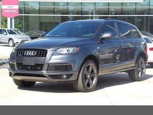  Audi Q7 3.0T S line Prestige For Sale In The Woodlands