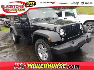  Jeep Wrangler Unlimited Sport For Sale In Gladstone |