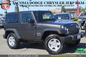  Jeep Wrangler Sport For Sale In Tacoma | Cars.com