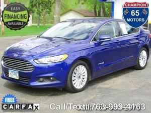  Ford Fusion Hybrid SE For Sale In Ham Lake | Cars.com