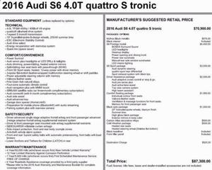 Audi S6 4.0T quattro Premium Plus For Sale In