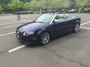  Audi RS 4 4.2 L quattro Cabriolet For Sale In Danbury |