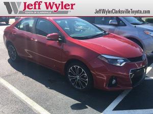 Toyota Corolla S For Sale In Clarksville | Cars.com