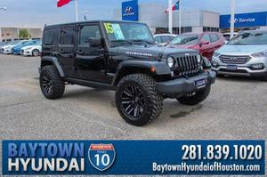  Jeep Wrangler Unlimited Rubicon For Sale In Baytown |