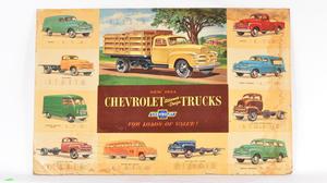  Chevrolet Advance Design Trucks Poster 60 In. X 40 In.