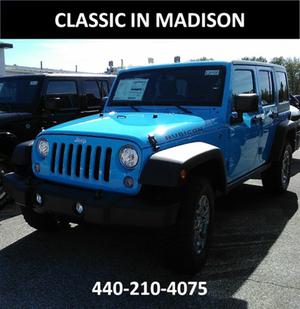  Jeep Wrangler Unlimited UNLMTD RUBICON 4X4 in Madison,