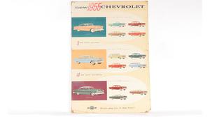  Chevrolet Belair Poster 60 In. X 40 In.