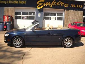  Audi A4 2.0T Quattro AWD 2DR Convertible 6A