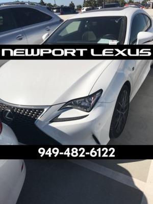  Lexus RC  in Newport Beach, CA