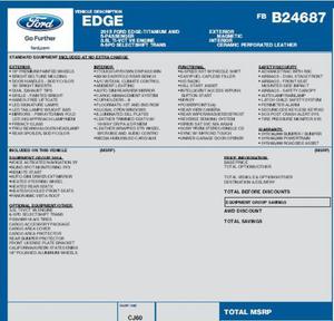  Ford Edge 4DR Titanium AWD
