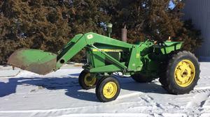  John Deere  Diesel Syncro With #48 Loader