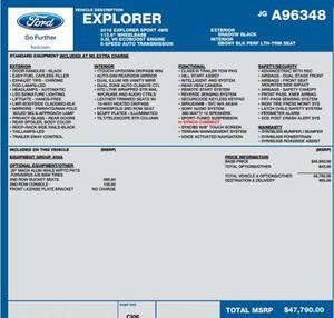  Ford Explorer Sport 4WD