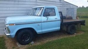  Ford F-100 Flatbed Project
