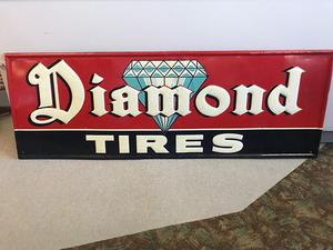 Diamond Tires Sign