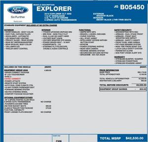  Ford Explorer XLT 4WD