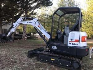  Bobcat Compact Excavator E32I Excavators