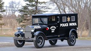  Ford Model AA Chicago Police Paddy Wagon