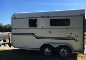  Custom USA Horse Trailer