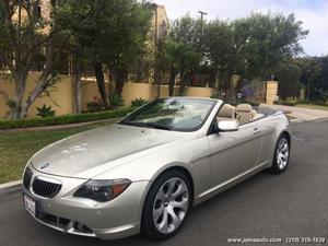  BMW 6 Series 645CI Convertible