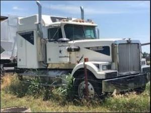  Western Star Semi Tractor And Trailer