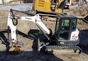  Bobcat E55 Compact Excavator