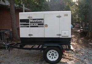  Mustang 40 KW Generator