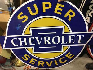 Chevrolet Service Sign