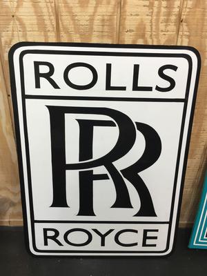 Rolls Royce Sign