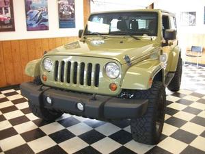  Jeep Wrangler Sahara 4X4 2DR SUV