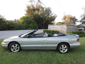  Chrysler Sebring JXI Convertible