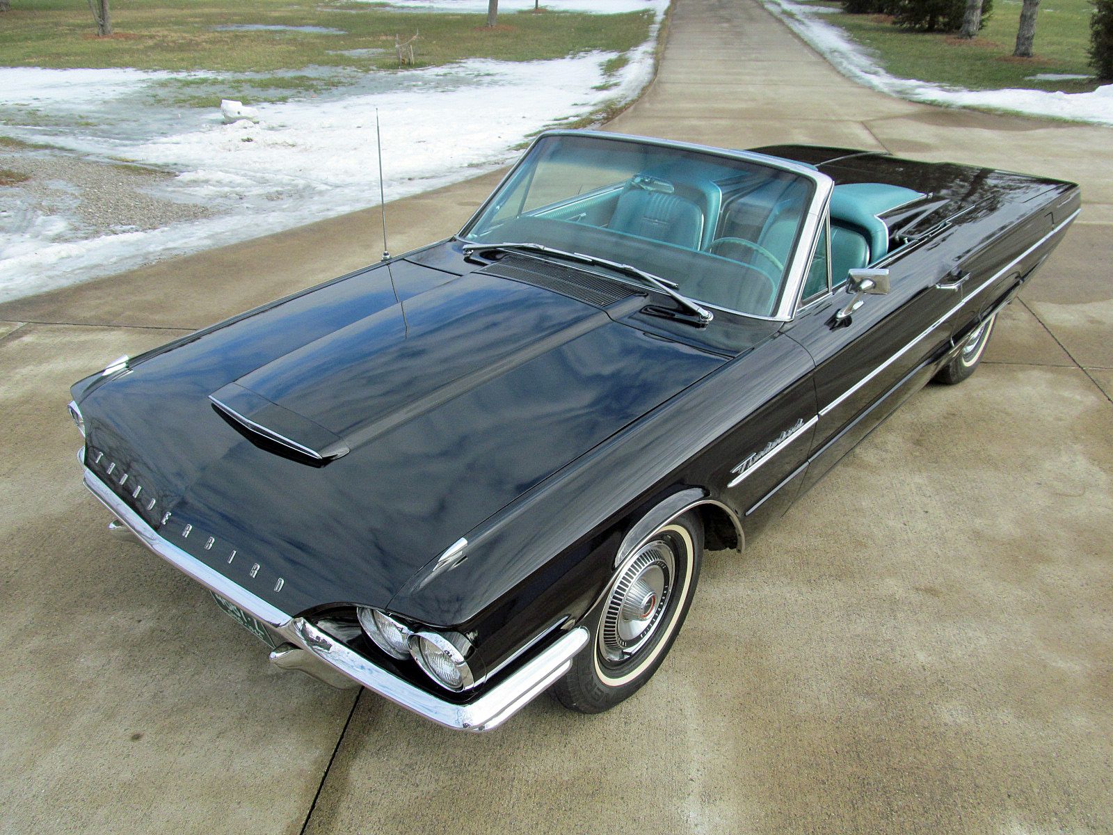  Ford Thunderbird Convertible With Roadster Kit And