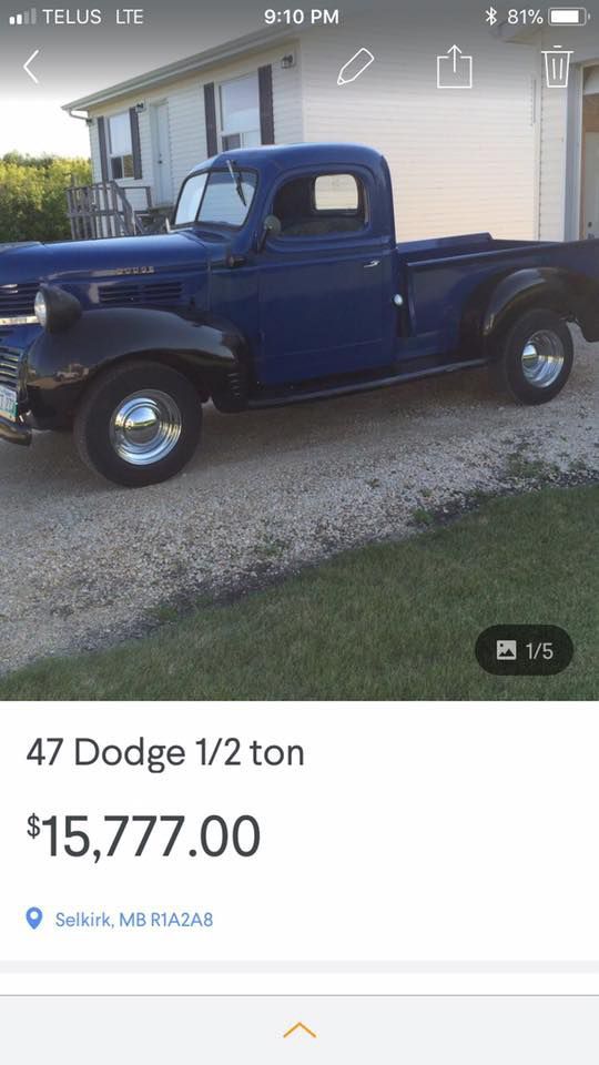 Dodge 1/2 Ton Truck