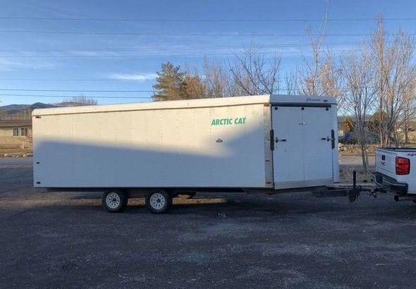  Charmac 4 Place Enclosed V Nose Trailer