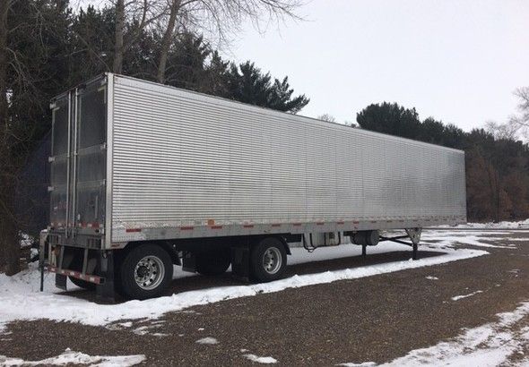  Utility R Refrigerated Stainless Steel Trailer