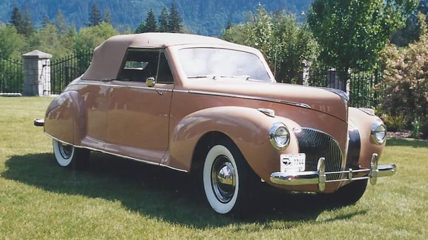 Lincoln Zephyr Convertible Coupe