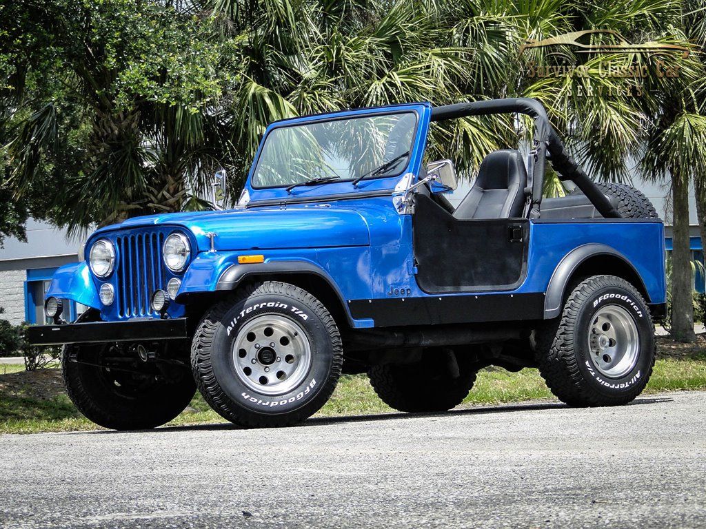  Jeep CJ7 Convertible