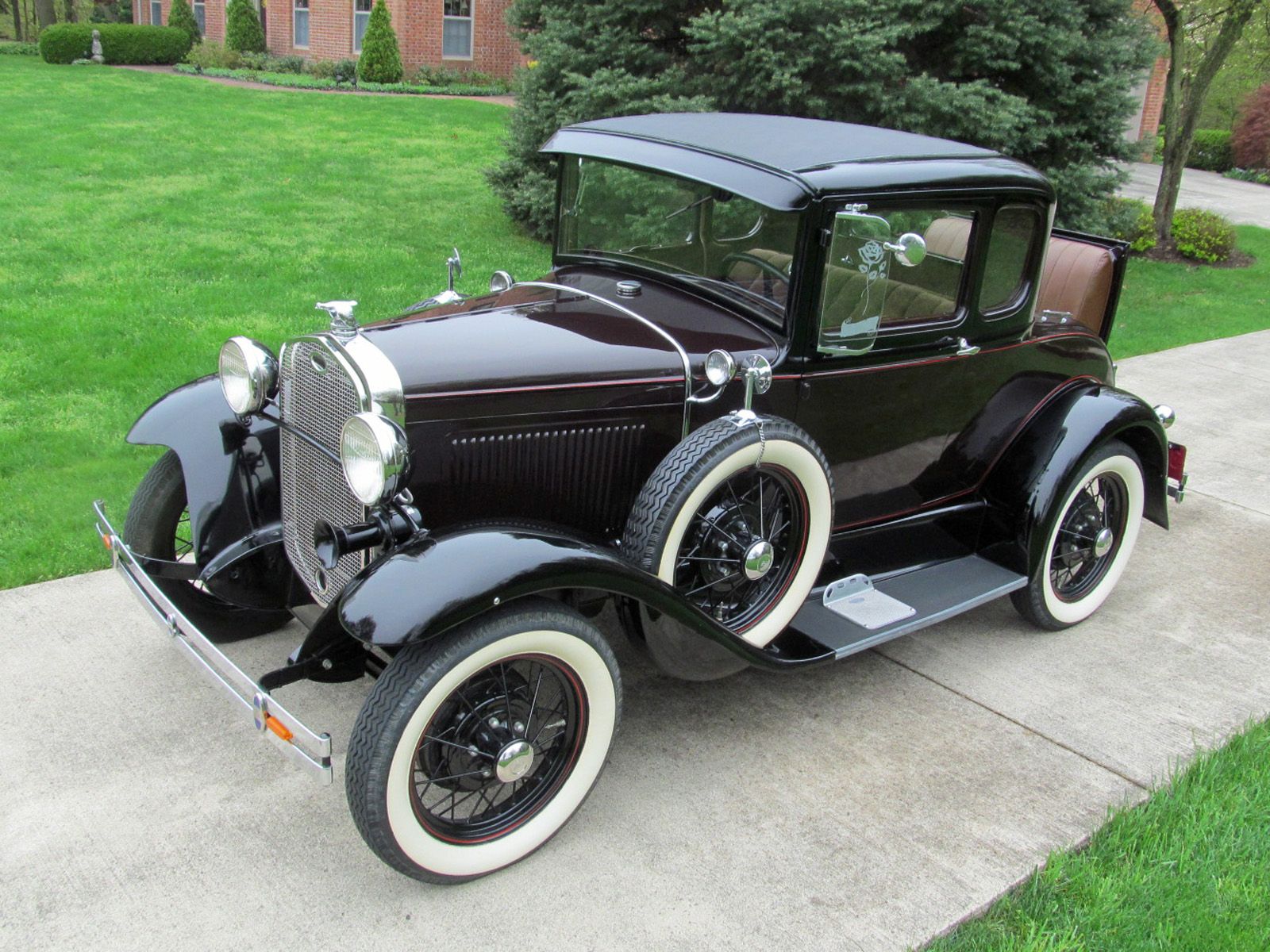  Ford Model A Deluxe Coupe With Rumble Seat