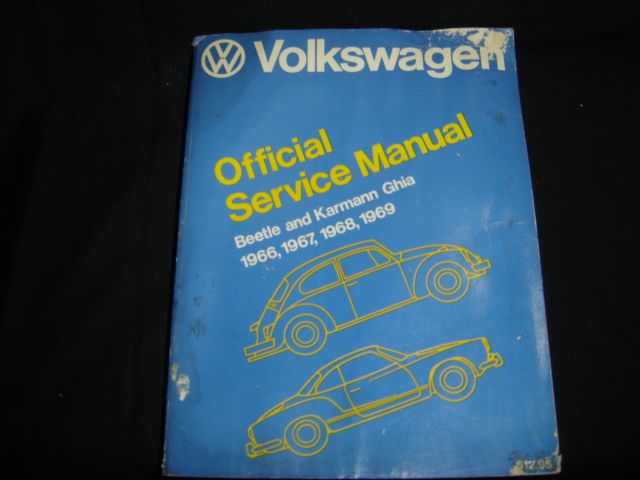  Volkswagen Manual  TO  VW Beatles And Ghias