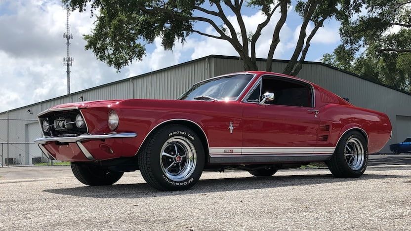 Candy apple red mustang | Cozot Cars