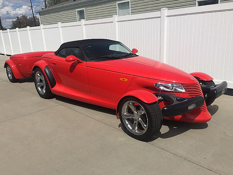  Plymouth Prowler With Matching Trailer