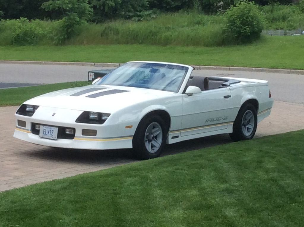  Chevrolet Camaro Iroc Z Convertible