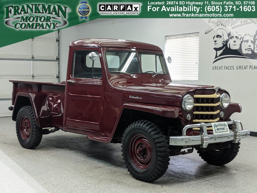  Willys Pick UP 1/2 Ton