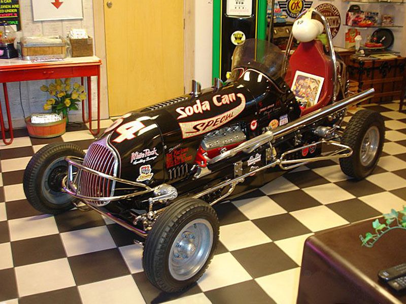  Floyd Trevis Full Midget Race Car Ford Flattie